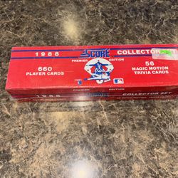 Score 1988 Complete Set Baseball Cards