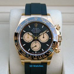 ROLEX 126518 DAYTONA WATCH 18K YELLOW GOLD OYSTERFLEX - T9431