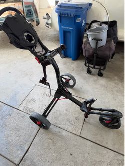 Batboy push cart