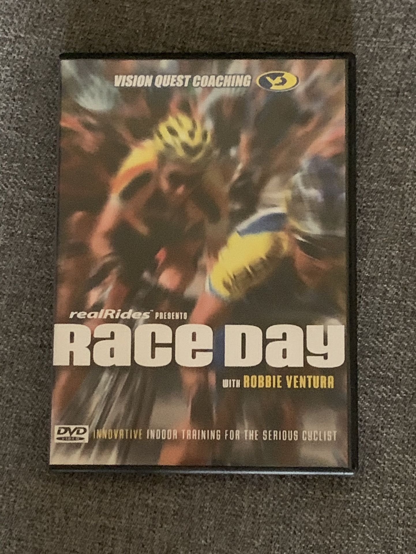 RealRides Race Day Indoor Training Cycling Dvd