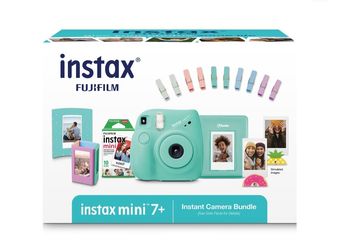 Instax Mini 7 + Instant Camera Bundle Green