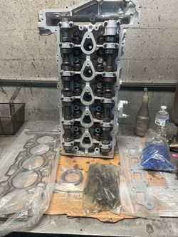 3.7 Chevy 5 cylinder rebuilt head with gaskets and brand new head bolts