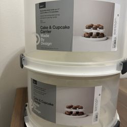 Cupcake Carrier X2 From Target. Only Used Once