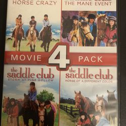 The SADDLE CLUB 4-Movie Pack (DVD)