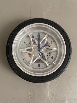 tire clock