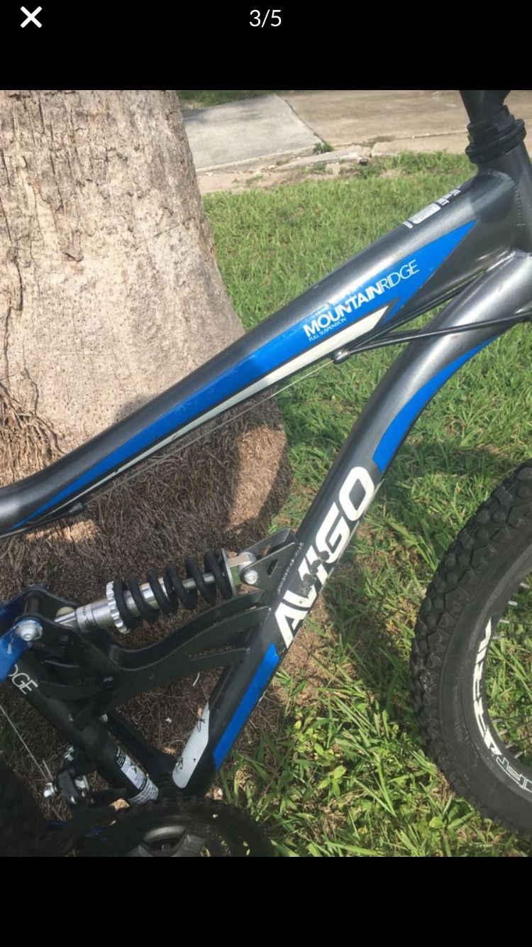 AVIGO 26 INCH FULL SUSPENSION MOUNTAIN BIKE WITH SHIMANO