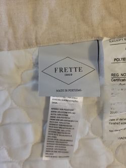 Frette Quilt 106.30 In X 102.36 