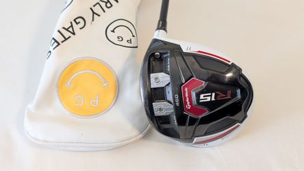 RH TAYLORMADE R15 DRIVER 10* LOFT, DRAW, FADE, ADJUSTABLE MATRIX VELOX 69G
 S. FLEX GRAPHITE SHAFT W/ GOLF PRIDE GRIP, Driver Head Cover