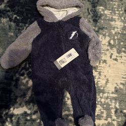 Tampa Bay Lightning 3-6 Month Fleece Onesie