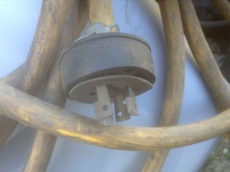 Thick Electrical Power Cord