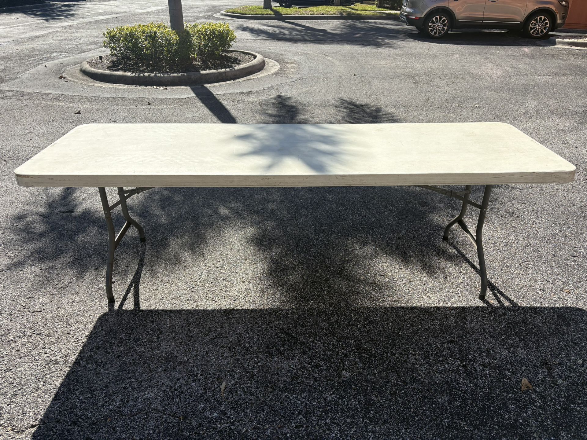 8ft Plastic Folding Table