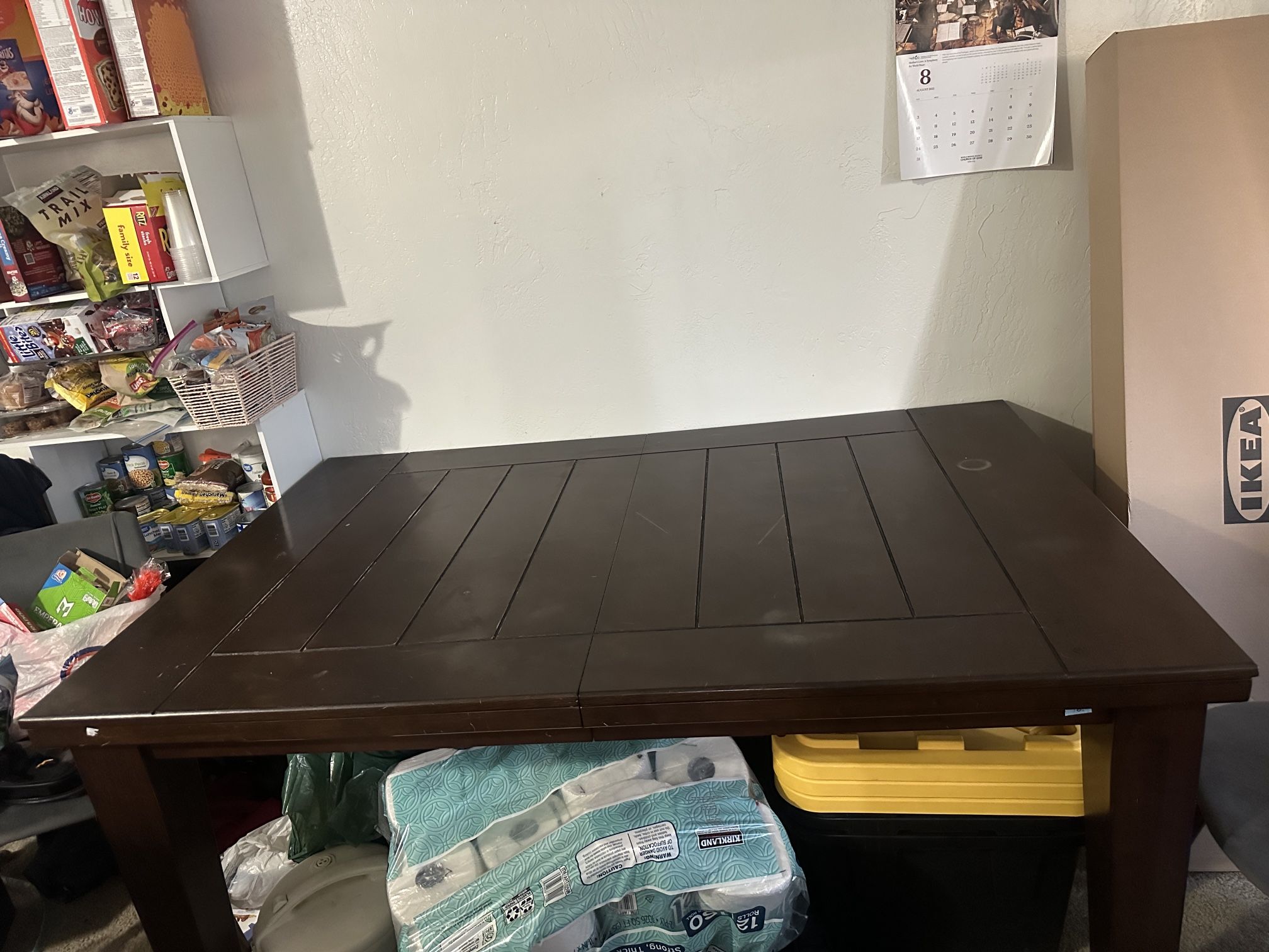 Dark Brown Table