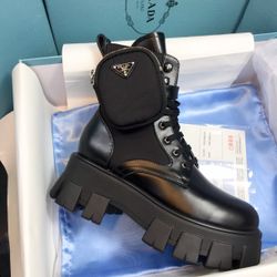 Prada Women’s Boots With Box 2025 New 