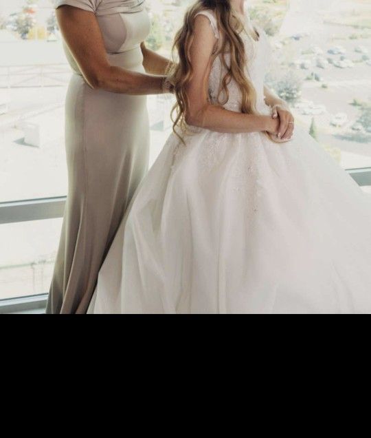 Beautiful White Wedding Gown