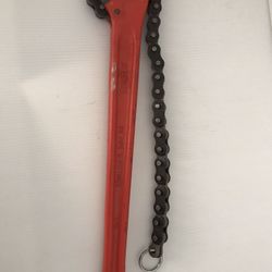 Ridgid 18inch Chain Wrench 🔧 