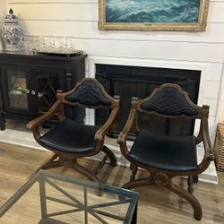 Set Of 4 USA Made Wooden Chairs