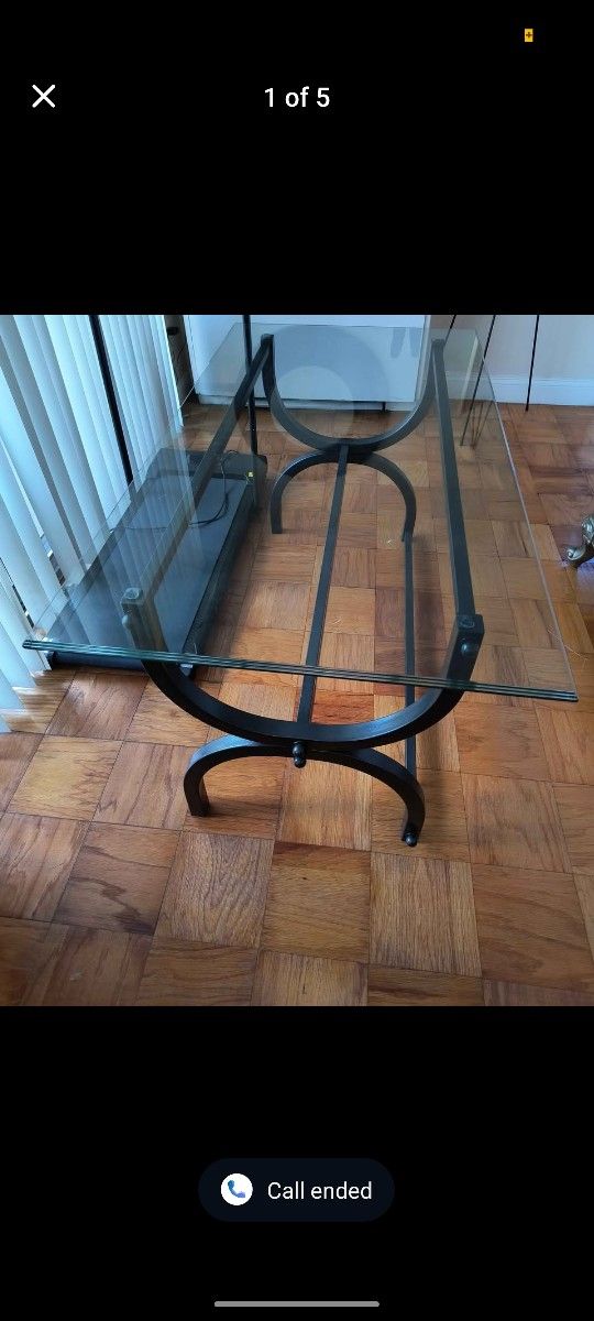 Beautiful Glass Desk For Sale 😄😄🔥🔥🔥