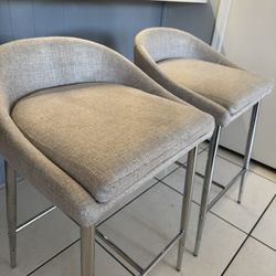 Gray Counter Stools