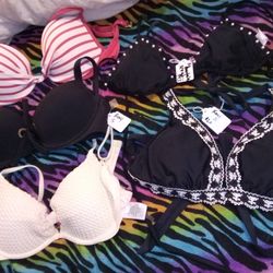 Bras And Swimsuit Tops