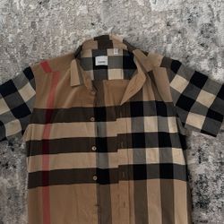 BURBERRY Slim Fit check cotton Shirt