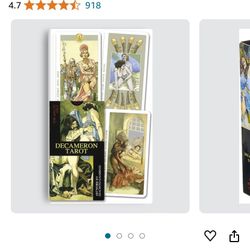 Decameron (Erotic) Tarot Card Deck