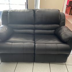 3pc Leather Sofa set