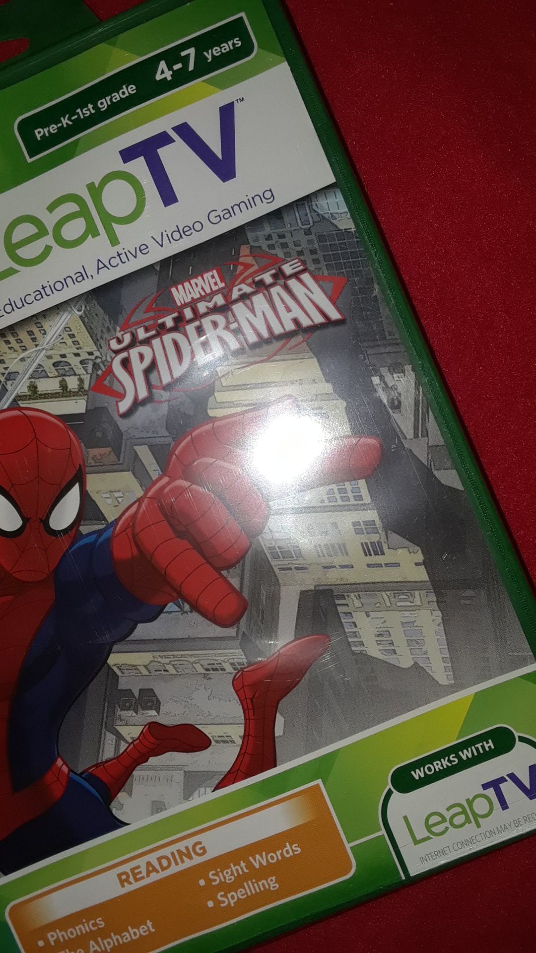 Spider man leaptv game for kids 4_7 years old