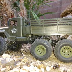 RC  Military Transporter Truck Like New! $38