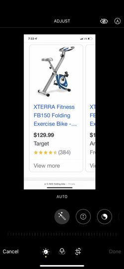 FB150 Folding Exercise Bike