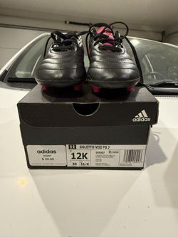 Girl Adidas Cleats Size 12k