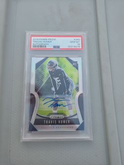 2019 Panini Prizm Travis Homer Autograph RC PSA 10