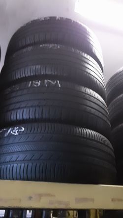 Set of used 235/55/18 Michelin