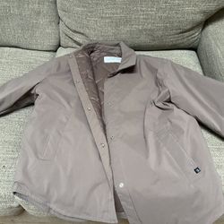 Calvin Klein Purple Raincoat