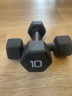 10 lb Dumbbells Pair