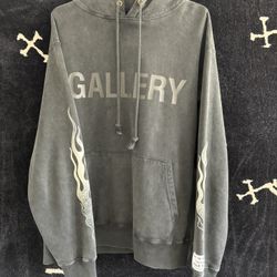 Gallery Dept. Flame Print Hoodie