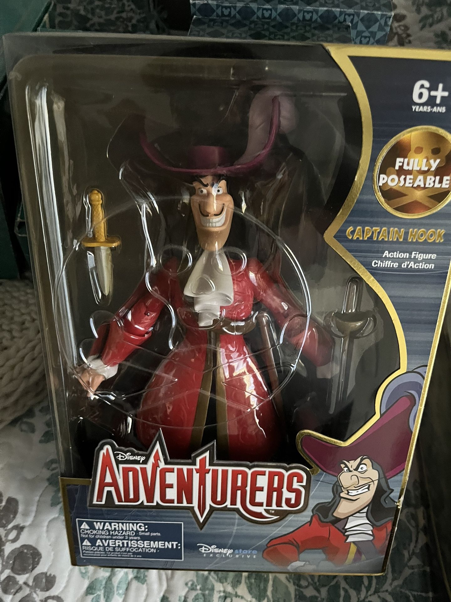 Peter Pan& Caption Hook Action Figure 