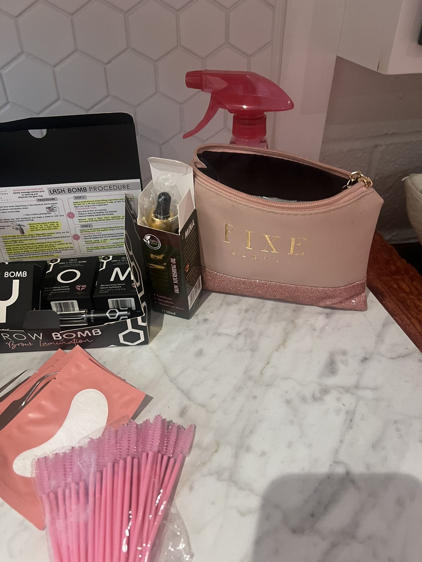 Eye Lash And Brow Lift / Tint Supplies