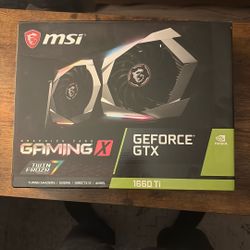 GTX 1660ti 6gb 