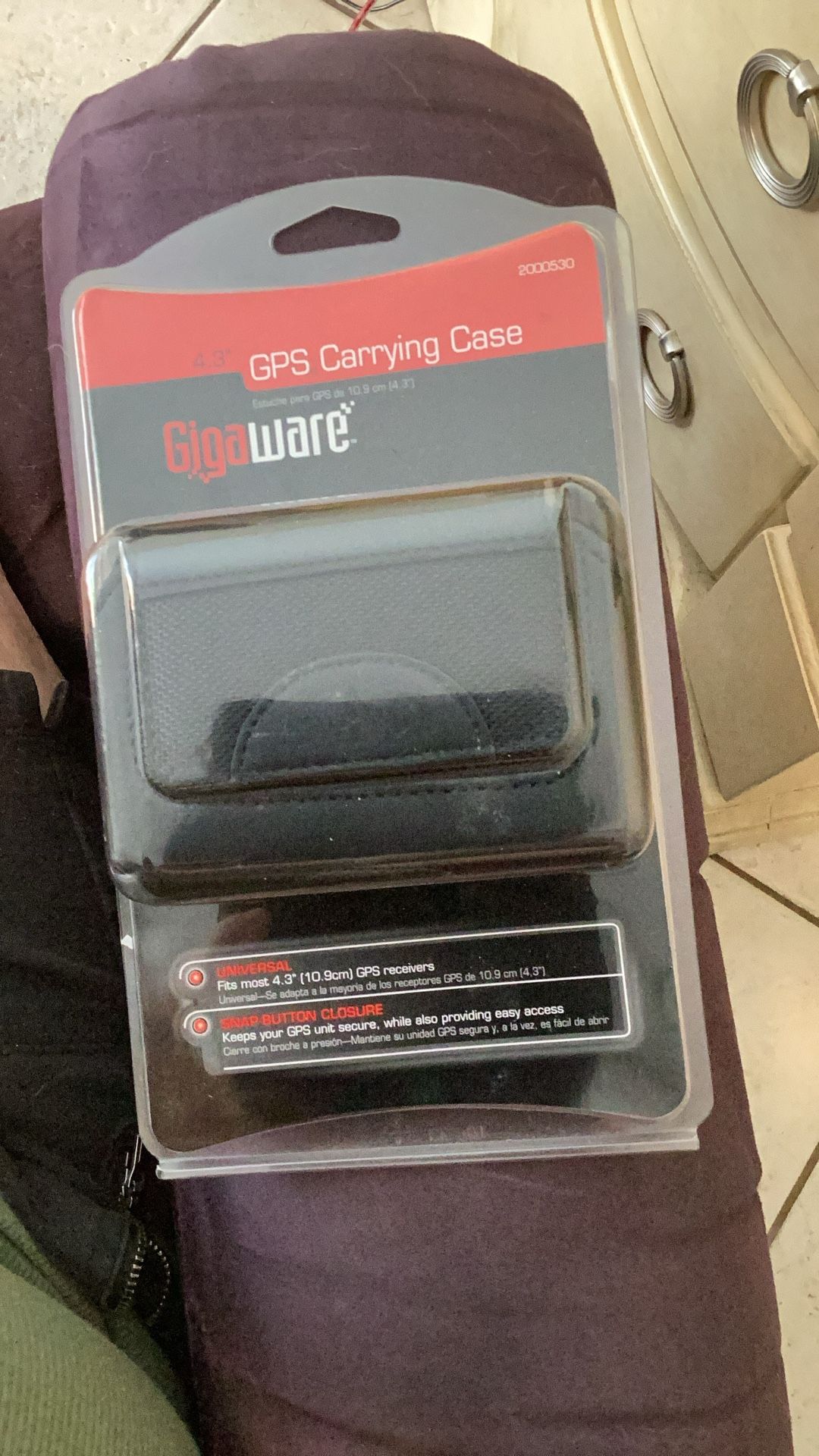 Gigaware 4.3” GPS Carrying Case
