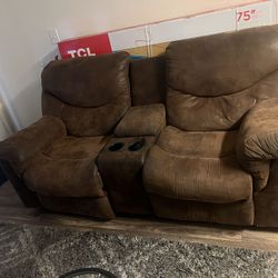 Set Of Couches Reclinable 