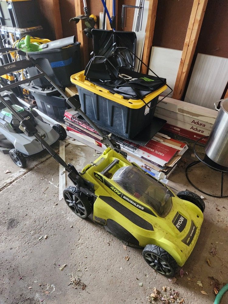 Ryobi Battery Mower