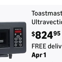 Toast master TU48 ultravection oven never used in box