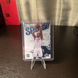 Kawhi Leonard Panini Optic Splash