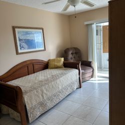 Day Bed And Night Table