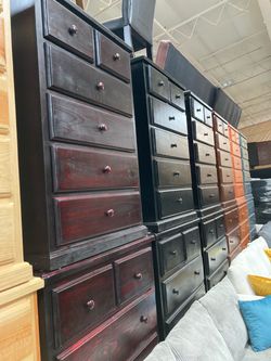 🚚Duplex Pinewood Chest Assorted Colors Available