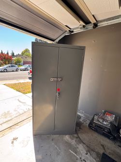 Garage cabinet