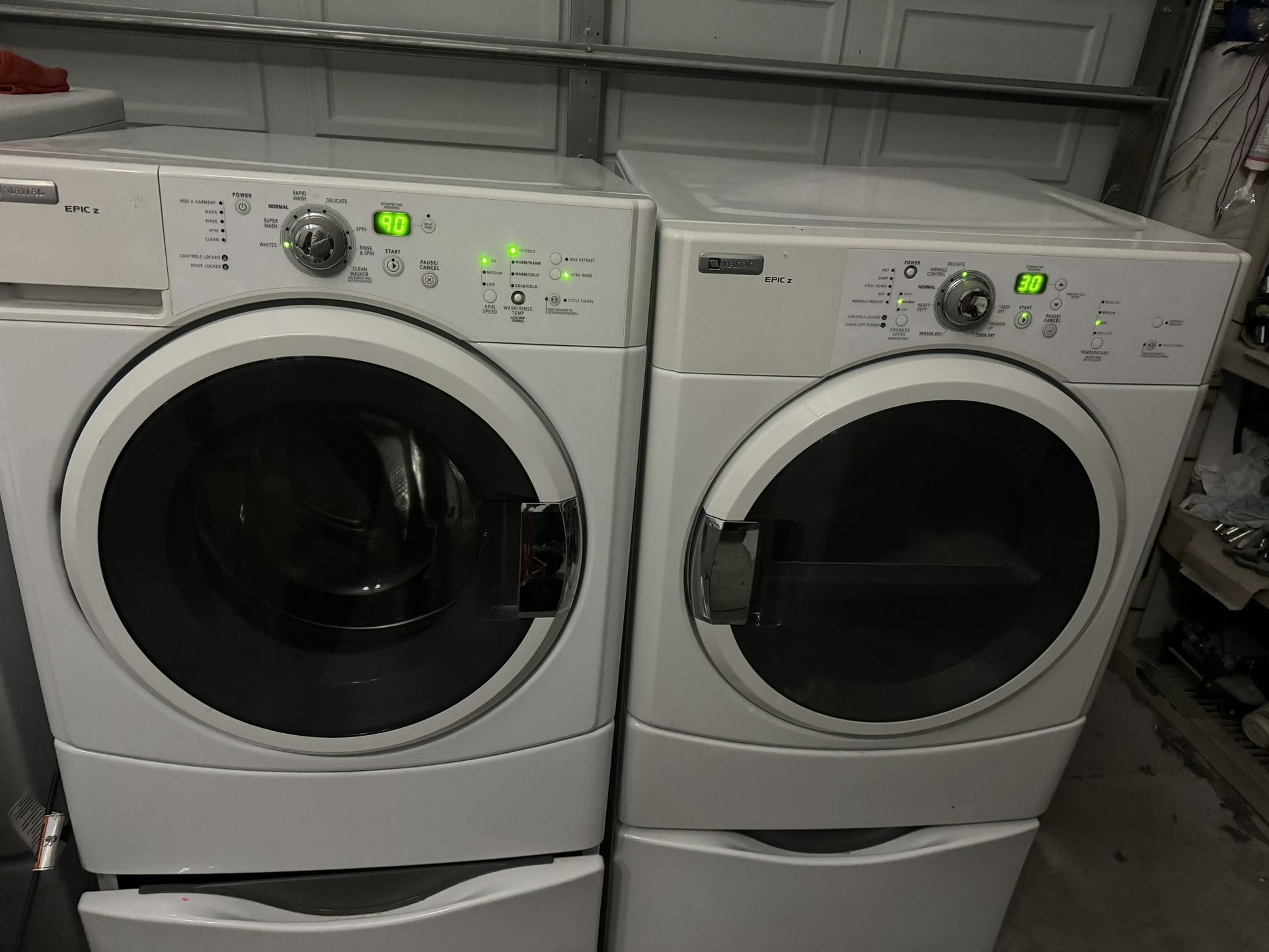Washer And  Dryer