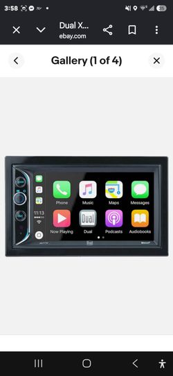Dual XDCP97BT Double Din Car Stereo