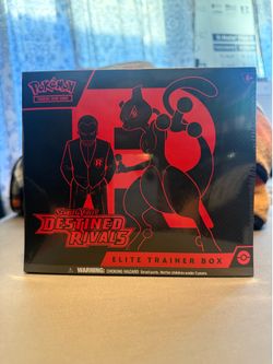 Destined Rivals ETB Elite Trainer Box - Brand New & Sealed Pokémon