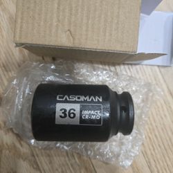 1/2 Inch X 36mm Axle Nut Socket